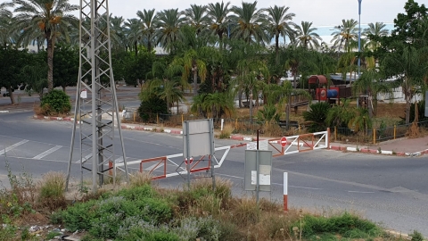 נסגרו הכניסות לחניון הרכבת בסגולה - תחבורה בפתח תקווה