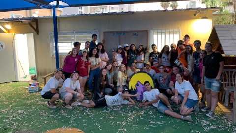 הפתעה לצופי שבט "ברק" פתח - חינוך בפתח תקווה