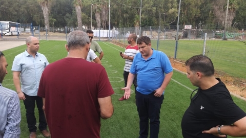מגרש האימונים של הפועל פ"ת - ספורט בפתח תקווה