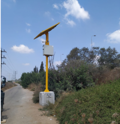 העירייה התקינה מצלמות סולריות ברחבי - איכות הסביבה וחזות העיר בפתח תקווה