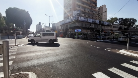 הפנייה מרח' שטמפפר לרח' חיים - תחבורה בפתח תקווה