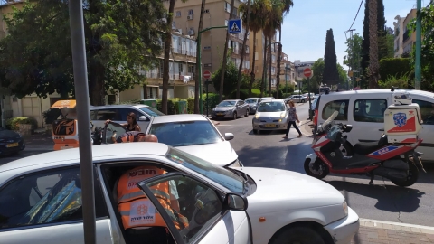 פצועה בתאונת דרכים בין 2 - חדשות בפתח תקווה
