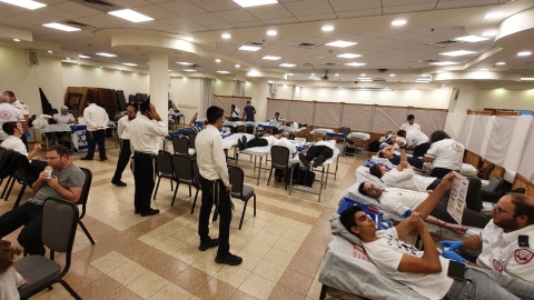 429 תורמי דם בהתרמה המסורתית - בריאות בפתח תקווה