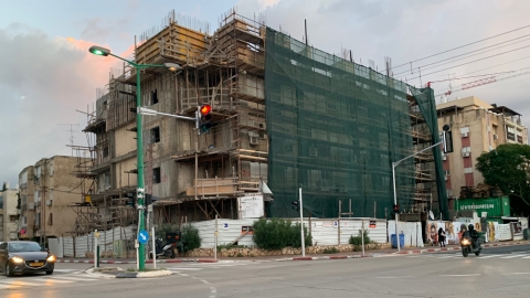 התחדשו עבודות התמ"א ברח' עין - בנייה ונדל