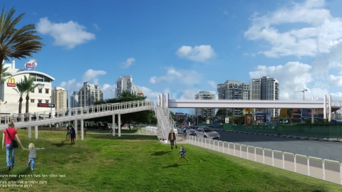 יוקם גשר להולכי רגל ולאופניים - חדשות בפתח תקווה