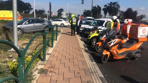 3 פצועים בתאונת דרכים בצומת - חדשות בפתח תקווה