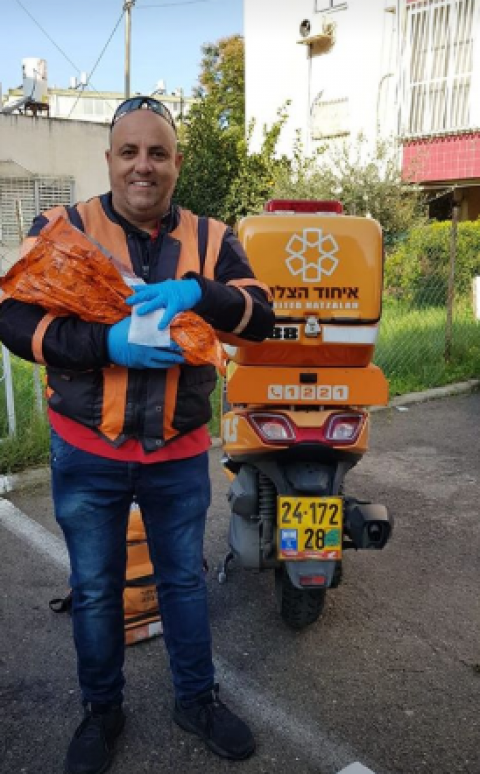 אלן מלכה, מתנדב איחוד הצלה - בריאות בפתח תקווה