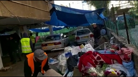 עשרות טונות של פסולת פונו - חדשות בפתח תקווה