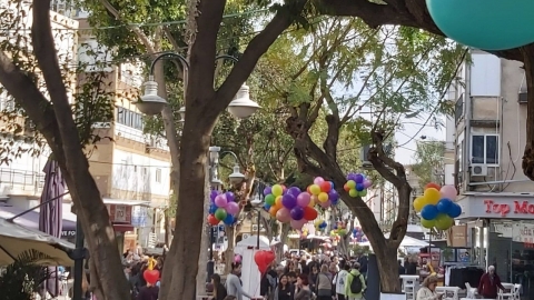 יריד במדרחוב ההגנה בפתח תקווה - חדשות בפתח תקווה