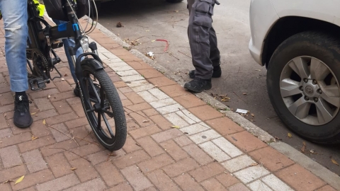 מבצע אכיפה נגד רוכבי אופניים - חדשות בפתח תקווה