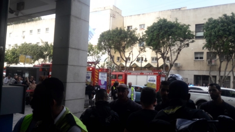 שריפה פרצה בבניין פלינר ברח' - חדשות בפתח תקווה