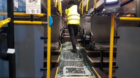 מבצע חיטוי האוטובוסים של חברת - חדשות בפתח תקווה
