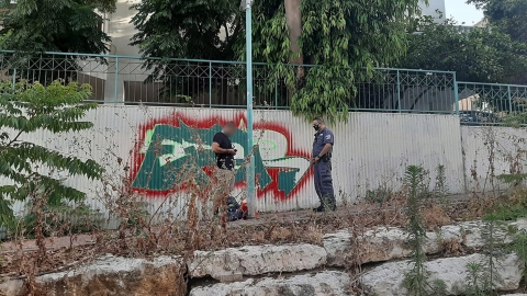 ריסס גרפיטי, נתפס על חם - חדשות בפתח תקווה