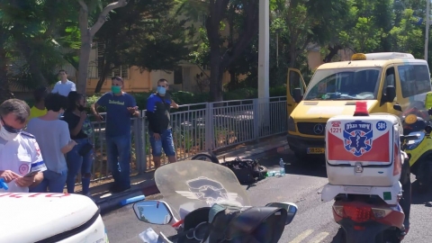 רוכב אופניים חשמליים נפצע בינוני - חדשות בפתח תקווה
