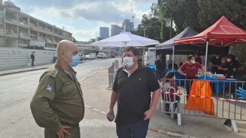 התפרצות קורונה במתחם של עובדים - חדשות בפתח תקווה