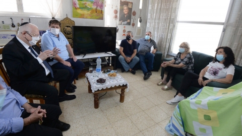 נשיא המדינה ביקר בפתח תקווה - חדשות בפתח תקווה