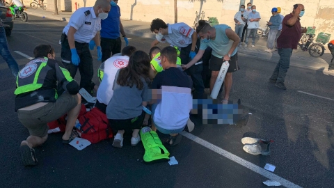 רוכב אופניים חשמלים נהרג מפגיעת - חדשות בפתח תקווה