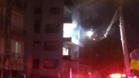שריפה פרצה בדירה ברח' ביאליק - חדשות בפתח תקווה