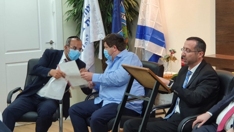 ראובן יוסיפוב, נבחר לתפקיד יו"ר - חדשות בפתח תקווה