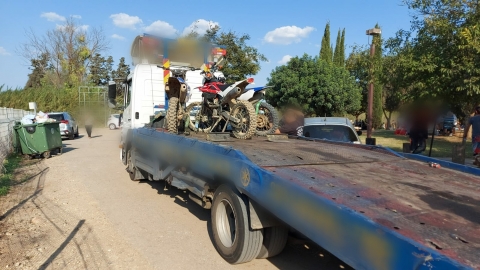 מבצע אכיפה נגד אופנועים ורכבי - חדשות בפתח תקווה