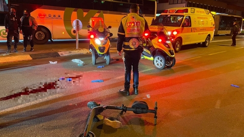 בן 30 שרכב על קורקינט - חדשות בפתח תקווה
