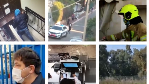 נתלה על כבלי חשמל, פרצו - חדשות בפתח תקווה