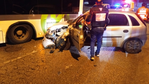 בן 20 נפצע בינוני בתאונה - חדשות בפתח תקווה