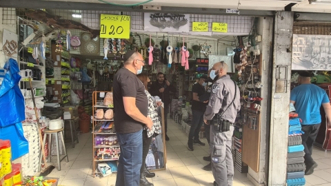 מבצע אכיפה בשוק ליפקיס פתח - חדשות בפתח תקווה
