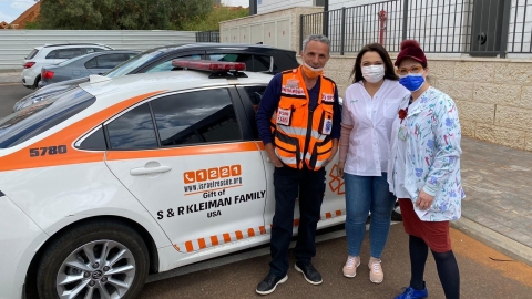 מבצע לוגיסטי לחסן נגד קורונה - בריאות בפתח תקווה