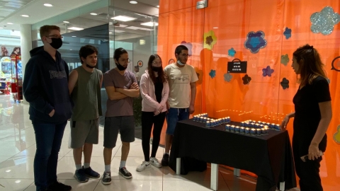 45 נרות לזכר 45 חללי - חינוך בפתח תקווה