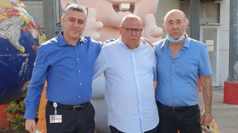 יו"ר ההסתדרות בסיור בפ"ת: "זהו - חדשות בפתח תקווה