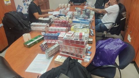 הוחרמו סיגריות מוברחות ומזויפות, 100 - חדשות בפתח תקווה