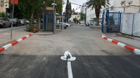 אלמונים ציירו איבר מין זכרי - חדשות בפתח תקווה