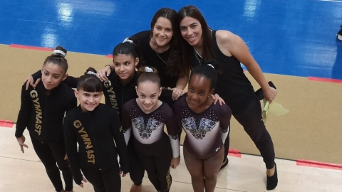 מדליות והישגים לנבחרת המתעמלות של - ספורט בפתח תקווה