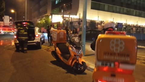 שריפה בחניון תת קרקעי, אולם - חדשות בפתח תקווה