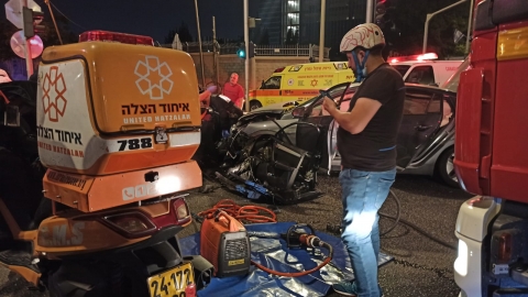 בת 17 נפצעה בינוני ו-2 - חדשות בפתח תקווה