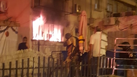 ילד חולץ במצב אנוש משריפה - חדשות בפתח תקווה