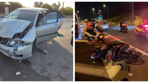 אתמול באזור פתח תקווה:4 נפגעים - חדשות בפתח תקווה