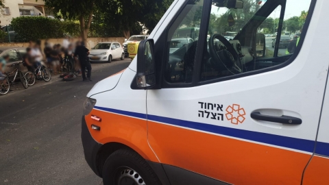 רוכב אופניים חשמליים נפצע קשה - חדשות בפתח תקווה