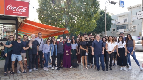 סטודנטים לאדריכלות באוניברסיטת תל אביב - בנייה ונדל