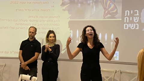 הדלקת נרות חנוכה של נשות - קהילות בפתח תקווה