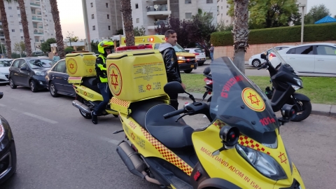 ילד נפצע בינוני מפגיעת רכב - חדשות בפתח תקווה
