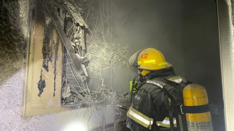 שריפה פרצה בדירה ברחוב אורלוב - חדשות בפתח תקווה