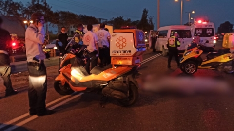 רוכב אופנוע נהרג בתאונת דרכים - חדשות בפתח תקווה