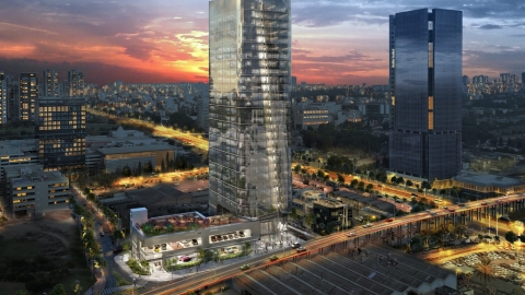 אושרה התכנית "לנדרובר-יגואר" במרכז העסקים - בנייה ונדל
