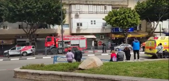 פצוע קל בשריפה ברח' רושטילד - חדשות בפתח תקווה