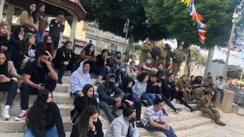 בני נוער השתתפו במירוץ הירוק - איכות הסביבה וחזות העיר בפתח תקווה