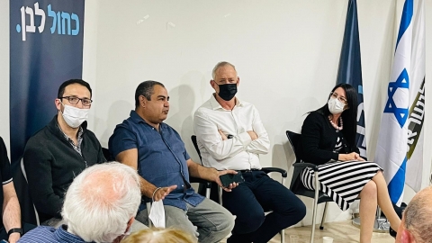 חליבה אירח את רא"ל גנץ - חדשות בפתח תקווה