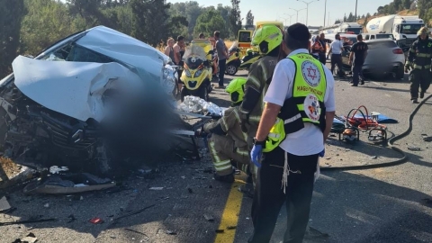 הרוג ופצוע קשה בתאונה בכביש - חדשות בפתח תקווה