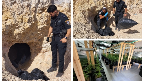 נחשף מתחם ובו מנהרת סמים - חדשות בפתח תקווה